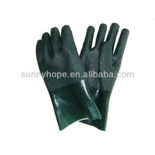 Sandig bearbeitete PVC-beschichtete Handschuhe